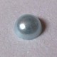 Półperełki okrągłe 4 mm (niebieski) - 176 szt.