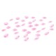 Diamentowe konfetti 12 mm (różowe jasne) - 100 szt.