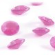 Diamentowe konfetti 12 mm (różowe) - 100 szt.