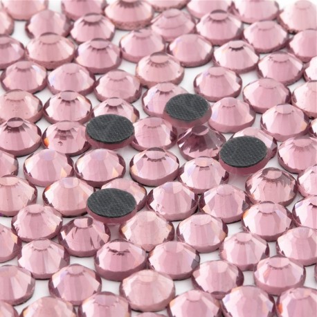 Cyrkonie ss20 hot-fix (4,5 mm) różowy jasny (amethyst) 1440 szt.