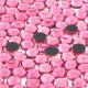 Cyrkonie ss10 hot-fix (2,5 mm) różowy (rose) 1440 szt.