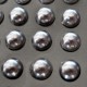 Półperełki okrągłe 6 mm (srebrny) - 100 szt.