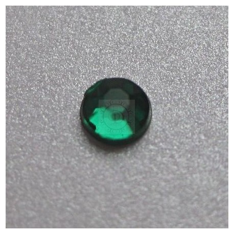 Cyrkonie okrągłe 2 mm (zielony) - 176 szt.