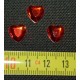 Dżety serca 10 mm (czerwony) - 2000 szt.